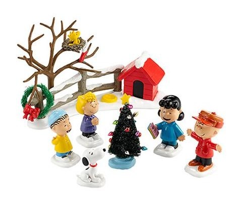 Peanuts Merriest Christmas, Department 56 Figures, Peanuts Snow Village